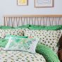 Leopard Dot Bedding by Scion in Mint Leaf Green