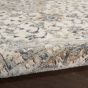 Quarry Modern Print Rugs QUA05 in Ivory Grey by Nourison