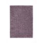 Chicago Shaggy Modern Plain Rugs in Lavender