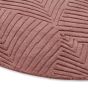 Folia Round Wool Rugs 038902 by Wedgwood in Mink Brown