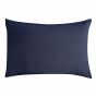 Lazy Linen Bedding Plain Navy Blue Duvet Cover and Pillowcase