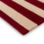 Ralli Wool Stripe Rugs 132603 by Marimekko in Burnt Orange