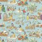 Snow White Wallpaper 217274 by Disney Home x Sanderson in Puddle Blue