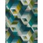 Arccos Wallpaper 111970 by Harlequin in Emerald Blush