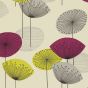 Dandelion Clocks Wallpaper 102 by Sanderson in Blackcurrant Purple