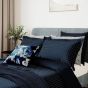 Imara Floral Cushion by Bedeck of Belfast in Navy Blue