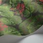 Geranium Wallpaper 11033 by Cole & Son in Charcoal Black