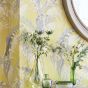 Palm House Wallpaper 216642 by Sanderson in Chartreuse Grey