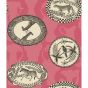 Matrinah Wallpaper 4023 by Cole & Son in Fuchsia Pink
