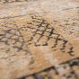 Louis De Poortere Antiquarian Antique Hadschlu Rugs 8720 in Agha Old Gold