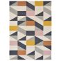 Scion Nuevo Geometric Outdoor Rugs 426102 Blush Pink