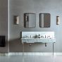 Mosaic Wallpaper 312923 by Zoffany in Zinc Grey