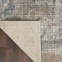 Quarry Modern Print Rugs QUA02 in Blue Beige by Nourison