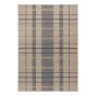 Zona Check Indoor Outdoor Rug 497408 by Brink & Campman in Denim Blue