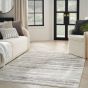 Glitz GLZ10 Abstract Rugs by Nourison in Cream Grey