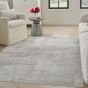 Glitz GLZ09 Geometric Rugs by Nourison in Silver Grey