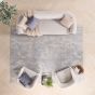 Nourison Exhale Abstract Rugs EXL01 in Light Grey