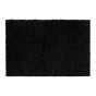 Multi Grip Washable Plain Doormat in Graphite Grey