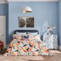 Butterfly Cotton Cushion by Morris & Co in Blush Pink