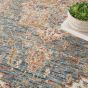Nourison Sahar SHR06 Traditional Rugs in Ivory Blue