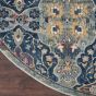 Ankara Global Circular Rugs ANR16 in Navy Multi