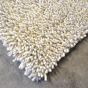 Gravel Mix Shaggy Rugs by Brink & Campman 68209 White Grey