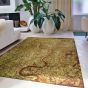 Louis De Poortere Designer London Rugs in 9320 Green Meadows