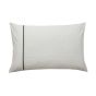 Navah Floral Geometric Cotton Bedding in Sage Green