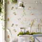 Persico Wallpaper 111486 by Harlequin in Coral Lemon Yellow