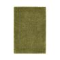 Chicago Shaggy Modern Plain Rugs in Olive