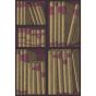 Ex Libris Wallpaper 15031 by Cole & Son in Gold Magenta