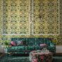 Wonderlust Tea Story Wallpaper W0136 01 by Wedgwood in Citron