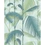 Palm Jungle Wallpaper 1001 by Cole & Son in Seafoam Blue