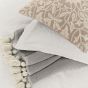Pure Bachelors Button Clipped Matelasse Bedding by Morris & Co in White