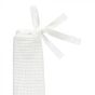 YuYu Cotton Waffle Hot Water Bottle in White