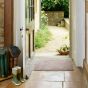 Multi Grip Washable Plain Doormat in Fawn Brown