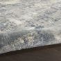 Quarry QUA04 Abstract Distressed Rugs in Grey Beige by Nourison