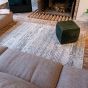 Louis De Poortere Designer Kilim Rugs in 9114 Medina White