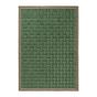 T Monogram Indoor Outdoor Rug 455807 by Ted Baker in Jade Green