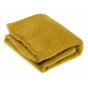 Moseley Mohair Plain Throw by LuxeTapi in Burnt Gold