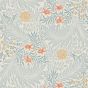 Larkspur Wallpaper 212556 by Morris & Co in Slate Russet