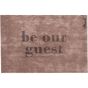 William Be Our Guest Washable Floor Mats in Brown
