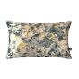 Aristo Abstract Bolster Cushion in Green Ochre