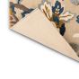 Amanpuri Leaf Wool Rugs By Sanderson in Stone Grey
