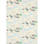 Sail Away Wallpaper 214588 by Sanderson in Sea Green