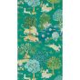 Pamir Garden Wallpaper 216765 by Sanderson in Teal Peacock Green