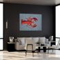 Louis De Poortere Designer Lobster Rugs in 9389 Steam Red