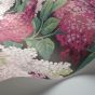 Lilac Wallpaper 1001 by Cole & Son in Magenta Purple Multi
