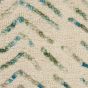 Colorado CLR02 Linear Wool Rugs by Nourison in Ivory Green