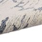 CK009 Sculptural SCL01 Abstract Rug by Calvin Klein in Blue